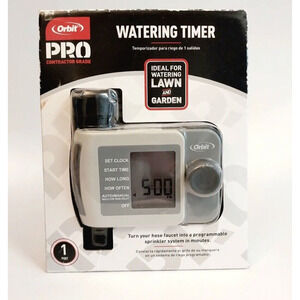Orbit Pro Contractor Grade 1-Port Watering Timer for Lawn & Garden ''NEW''